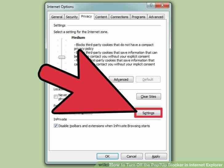 Image intitulée Désactiver le Bloqueur de Pop-Up dans Internet Explorer à l